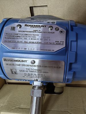 Dual Compartment Rosemount 3144P Temperature Transmitter 3144PD1A1EMM5F5C4Q4XA