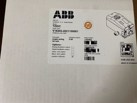 Digital ABB TZIDC Positioner V18345-2021150001