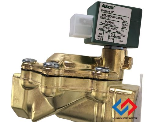 ASCO 238 General Service Solenoid Valves NBR Diaphragm Stainless Steel/Brass Internal Parts for Durable and Operation