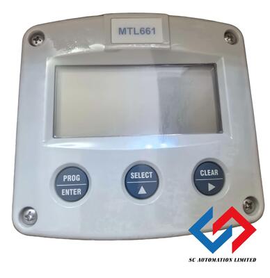 EATON MTL661 Loop Powered Indicator for Zone 2 Hazardous Areas with ± 0.01mA Accuracy and Aluminium Case