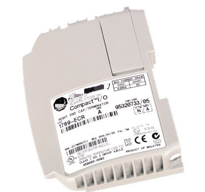 White AB Compact Logix Right End Cap 1769-ECR